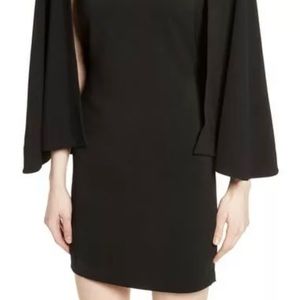 Tracy Reese Cape Dress Black Sz 8  NWT! *Runs small 🖤